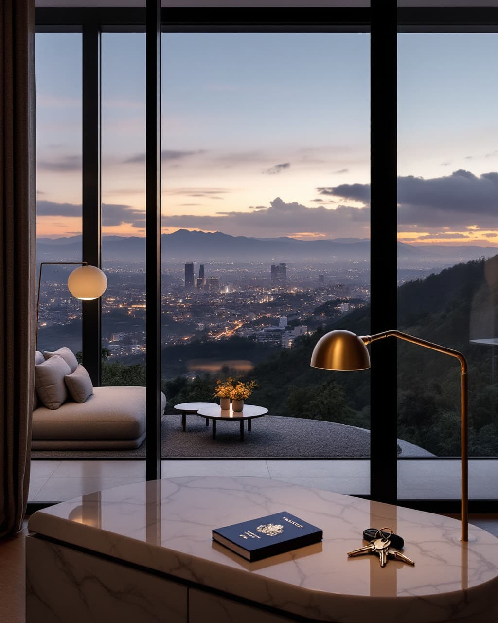 Apartamento en El Poblado con vista al valle
